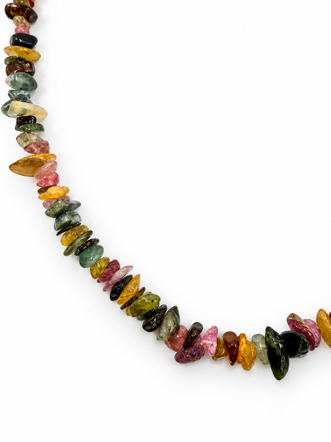CHROMY Natural Multicolor Tourmaline Necklace